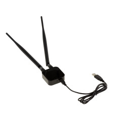 KALEA-INFORMATIQUE Module USB WiFi Ralink RT3572L Dual Band 2.4GHz et 5GHz, Débit 600 MBps, IEEE802.11 a/b/g/n. Compatible PC Ma