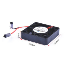 GeeekPi Raspberry Pi 30x30x7mm DC 5V Brushless CPU Ventilateur de Refroidissement avec Raspberry Pi radiateur pour Raspberry Pi 