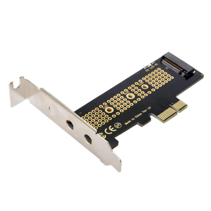 chenyang M.2 NGFF NVME AHCI M-Key SSD vers PCIe 3.0 X1 Carte adaptateur PCI Express avec support 8cm/12cm chenyang M.2 NGFF NVME AHCI M-Key SSD vers PCIe 3.0 X1 Carte adaptateur PCI Express avec support 8cm/12cm
