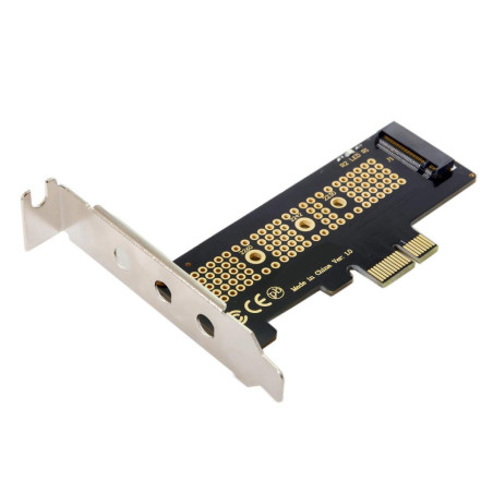 chenyang M.2 NGFF NVME AHCI M-Key SSD vers PCIe 3.0 X1 Carte adaptateur PCI Express avec support 8cm/12cm