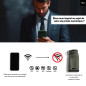 Toca Faraday Bag Étui de Protection Contre Les radiations pour téléphone Portable – GPS, RFID, 5G, 4G, NFC, WiFi, bloqueur clé V Toca Faraday Bag Étui de Protection Contre Les radiations pour téléphone Portable – GPS, RFID, 5G, 4G, NFC, WiFi, bloqueur clé V