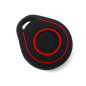 Hab Coque de clé pour clé de moto en silicone Keyless Go noir/rouge Hab Coque de clé pour clé de moto en silicone Keyless Go noir/rouge