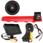 HD Auto IP68 1280pixels Haut Lampe Freinage lumière Vue arrière Caméra de recul Peut Ajuster l'angle Vision Nocturne Compatible HD Auto IP68 1280pixels Haut Lampe Freinage lumière Vue arrière Caméra de recul Peut Ajuster l'angle Vision Nocturne Compatible