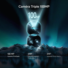 HONOR 90 Lite Smartphone 5G, Écran 6,7" 90 Hz, Triple Appareil Photo 100 MP, 8+256 Go, 4 500 mAh, Double SIM, Android 13