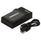 Chargeur Duracell Panasonic DMW-BLE Chargeur Duracell Panasonic DMW-BLE