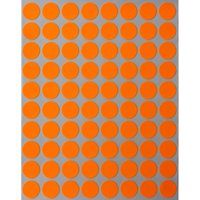 Royal Green 13mm Orange Fluo Étiquettes Autocollantes Cercles Rondes Petit Point De 1.3 Cm De Diamètre Gommettes Auto-Adhésives Royal Green 13mm Orange Fluo Étiquettes Autocollantes Cercles Rondes Petit Point De 1.3 Cm De Diamètre Gommettes Auto-Adhésives
