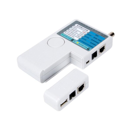 Velleman Testeur de câbles USB, LAN, RJ45, RJ11, RJ12