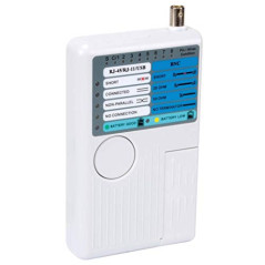 Velleman Testeur de câbles USB, LAN, RJ45, RJ11, RJ12