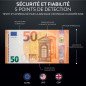 Detecteur Faux Billet - Détecteur UV/MG/IR pour Faux Billets Euros, Faux Dollars, Faux Billets Livre Sterling - Scanner portable Detecteur Faux Billet - Détecteur UV/MG/IR pour Faux Billets Euros, Faux Dollars, Faux Billets Livre Sterling - Scanner portable