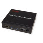 ROLINE Extracteur Audio HDMI 4K2K LPCM 7.1 | convertisseur HiFi stéréo audio | soutient le signal vidéo 3D