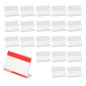 20 Pcs Porte-étiquette Transparent,9x6 cm Acrylique Transparent Étiquettes de Prix, Mini Affichage du Signe Porte-cartes, Étique 20 Pcs Porte-étiquette Transparent,9x6 cm Acrylique Transparent Étiquettes de Prix, Mini Affichage du Signe Porte-cartes, Étique