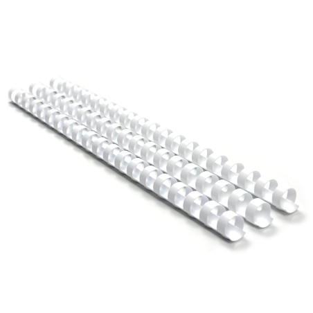 RAYSON Peignes de reliure, taille mixte, 21 anneaux, 6 mm 8 mm 10 mm 12 mm Peignes de reliure en plastique, relie entre 20-90 fe