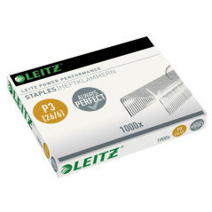 Leitz 55720000 Power Performance P3, agrafes, 26/6 26/6 Silber