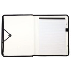 D.RECT Set porte-documents avec porte-documents extensible et portable, porte-documents, élastique rond avec bouton de fermeture