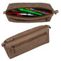 STILORD Alexis Trousse pour Femme en Cuir aux Motifs Fleuris Trousse de Maquillage Pochette Étui pour Crayons Cuir Véritable Vin STILORD Alexis Trousse pour Femme en Cuir aux Motifs Fleuris Trousse de Maquillage Pochette Étui pour Crayons Cuir Véritable Vin