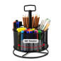 Marbrasse Organiseur de Bureau en Maille, Porte-Stylo Multifonction Rotatif à 360 Degrés, Organiseur Stationnaire 4 Compartiment Marbrasse Organiseur de Bureau en Maille, Porte-Stylo Multifonction Rotatif à 360 Degrés, Organiseur Stationnaire 4 Compartiment
