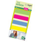 SIGEL Hn204 Marque-Pages Rigides "Tab Marker" en Film Transparent, 20 Feuilles de 3,8 X 5 cm, 4 Couleurs SIGEL Hn204 Marque-Pages Rigides "Tab Marker" en Film Transparent, 20 Feuilles de 3,8 X 5 cm, 4 Couleurs