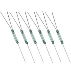 GUUZI 6 Pièces Bricolage Interrupteur à Lames électronique 3 Broches 4W Interrupteur Magnétique Conversion Normalement Ouverte 2