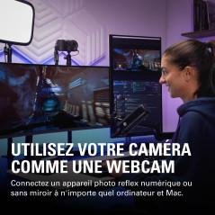 Elgato Cam Link 4K – carte d’acquisition externe pour caméra, streaming et enregistrement sur reflex ou caméscope en 1080p60 ou 