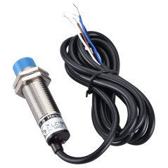 Heschen M18 Capacitif Capteur De Proximité Commutateur, Type de non-bouclier, LJC18A3-B-Z/CY, Détecteur 1-10mm, 10-30VDC 200mA,