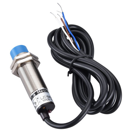 Heschen M18 Capacitif Capteur De Proximité Commutateur, Type de non-bouclier, LJC18A3-B-Z/CY, Détecteur 1-10mm, 10-30VDC 200mA,