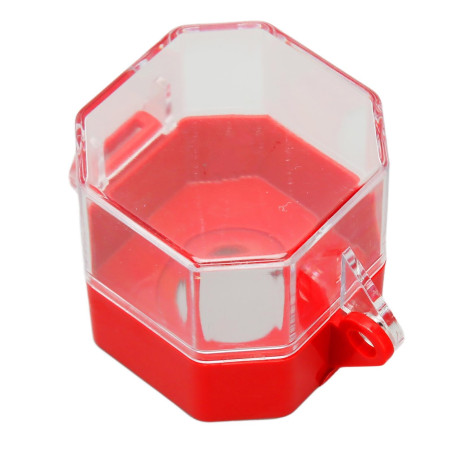 Couvercle de Protection du Bouton d'arrêt d'urgence, Dispositif de Verrouillage à Bouton-poussoir Transparent Isolant en Plastiq