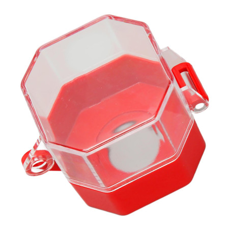 Couvercle de Protection du Bouton d'arrêt d'urgence, Dispositif de Verrouillage à Bouton-poussoir Transparent Isolant en Plastiq