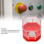 Couvercle de Protection du Bouton d'arrêt d'urgence, Dispositif de Verrouillage à Bouton-poussoir Transparent Isolant en Plastiq Couvercle de Protection du Bouton d'arrêt d'urgence, Dispositif de Verrouillage à Bouton-poussoir Transparent Isolant en Plastiq