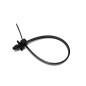 Kabelbinder avec ailettes, à encliqueter, en nylon, noir, 50 pièces, 4,8 mm x 100 mm Kabelbinder avec ailettes, à encliqueter, en nylon, noir, 50 pièces, 4,8 mm x 100 mm