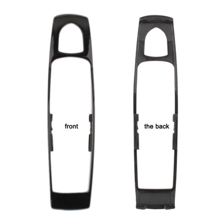 TOMALL Couvercle de Clé pour Cayenne Macan 911 Couverture de Remplacement pour Garniture Intermédiaire Noire