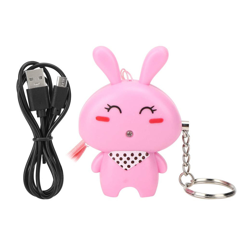 Safe Sound Personal Alarm, 120dB Loud Scream Alert Safety Emergency Security Keychain, Protector for Children Woman Elder - Char