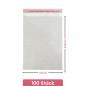 Netuno 100 sachets plats en PP 17,2 x 24 cm sachets plastiques transparents en polypropylène emballages d'envoi sacs plastiques Netuno 100 sachets plats en PP 17,2 x 24 cm sachets plastiques transparents en polypropylène emballages d'envoi sacs plastiques
