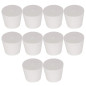 Labasics 10PK 6# Bouchons en caoutchouc solide - Taille:26mm Bouteille, 32mm Haut, 28mm Longueur - Bouchons en caoutchouc blancs Labasics 10PK 6# Bouchons en caoutchouc solide - Taille:26mm Bouteille, 32mm Haut, 28mm Longueur - Bouchons en caoutchouc blancs