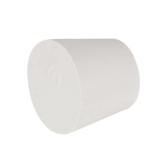 Labasics 10PK 6# Bouchons en caoutchouc solide - Taille:26mm Bouteille, 32mm Haut, 28mm Longueur - Bouchons en caoutchouc blancs