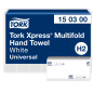 Tork Xpress Essuie-mains interfoliés - 150300 - Papiers d'essuyage pliés en M, qualité Universal pour Distributeur H2 - Essuie-m Tork Xpress Essuie-mains interfoliés - 150300 - Papiers d'essuyage pliés en M, qualité Universal pour Distributeur H2 - Essuie-m