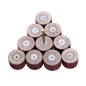 10Pc 240# Grit Dia 20mm Sanding Sandpaper Flap Polishing Grinding Wheel avec 3mm Mandrel Set pour Power Rotary Tools