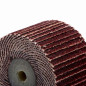 10Pc 240# Grit Dia 20mm Sanding Sandpaper Flap Polishing Grinding Wheel avec 3mm Mandrel Set pour Power Rotary Tools