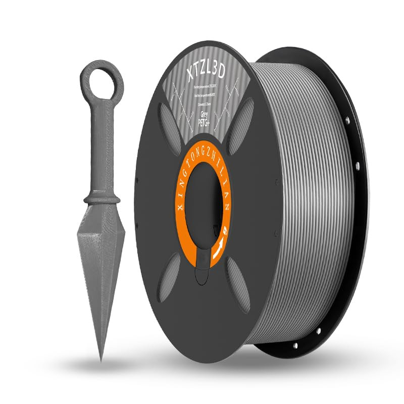 PETG+ Filament 1.75mm, Imprimante 3D Filament PETG+, Précision Dimensionnelle +/- 0.02mm, 1KG Bobine (2.2 LBS) Filament d'impres PETG+ Filament 1.75mm, Imprimante 3D Filament PETG+, Précision Dimensionnelle +/- 0.02mm, 1KG Bobine (2.2 LBS) Filament d'impres