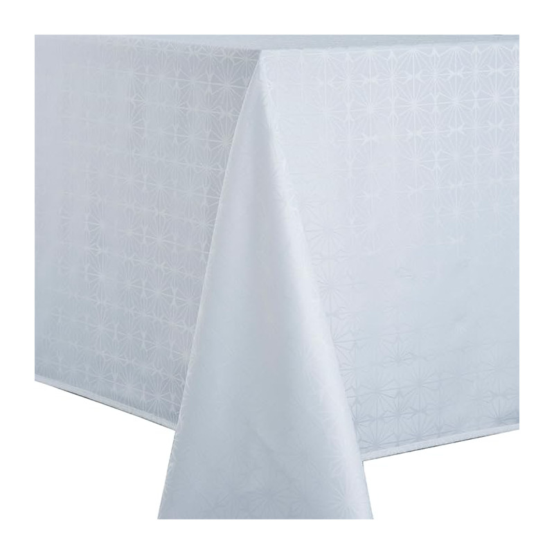 Nydel Venezia - Nappe en damassé résistant Carré : 160 x 160 cm