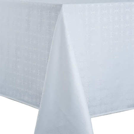 Nydel Venezia - Nappe en damassé résistant Carré : 160 x 160 cm