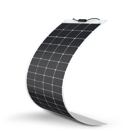 Renogy - Panneau solaire flexible monocristallin 200 W 12 V, cellule photovoltaïque en silicium pour utilisation hors réseau, co