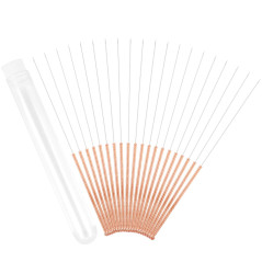 Aiguilles de Nettoyage 20 Pcs Aiguilles de Nettoyage de Buse d'Imprimante 3D en Acier Inoxydable 0.4 mm Nettoyant Tête d'impress