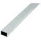 GAH-Alberts Tube rectangulaire - aluminium, couleur argent, anodisée, 1000 x 50 x 20 mm GAH-Alberts Tube rectangulaire - aluminium, couleur argent, anodisée, 1000 x 50 x 20 mm