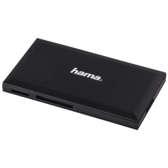 Lecteur multi-cartes USB 3.0, SD/microSD/CF/MS, noir