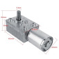 Moteur à engrenages réversibles DC12V, moteur à engrenages à vis sans fin à couple élevé CW/CCW (5RPM) Moteur à engrenages réversibles DC12V, moteur à engrenages à vis sans fin à couple élevé CW/CCW (5RPM)