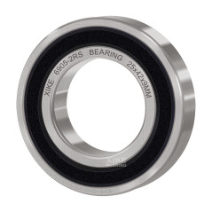 XiKe - Roulements à billes 6905-2RS (25x42x9 mm) en acier 100Cr6, pré-lubrifiés avec double joint caoutchouc (2RS) - Lot de 2 pi