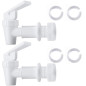 HUI NING Robinet en Plastique Sans BPA - Rechange pour Comptoir, Seau d'Eau Domestique, Système de Filtration de Refroidisseur, 