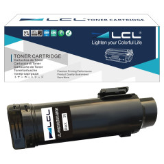LCL Cartouche de Toner Compatible H625 H825 S2825 H625cdw H825cdw S2825cdn 593-BBSB (1-Pack Noir) Remplacement pour Dell H625cdw