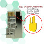 LINKUP - Snagless RJ45 Cat6 STP Connectors | Ethernet Cat 6 8P8C Plugs | STP Gigabit Round Cable Connector | Platinum 50 Mi Gold LINKUP - Snagless RJ45 Cat6 STP Connectors | Ethernet Cat 6 8P8C Plugs | STP Gigabit Round Cable Connector | Platinum 50 Mi Gold