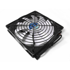 AABCOOLING Grill 140 Noir - Couvercle de ventilateur pour ventilateurs 140x140mm